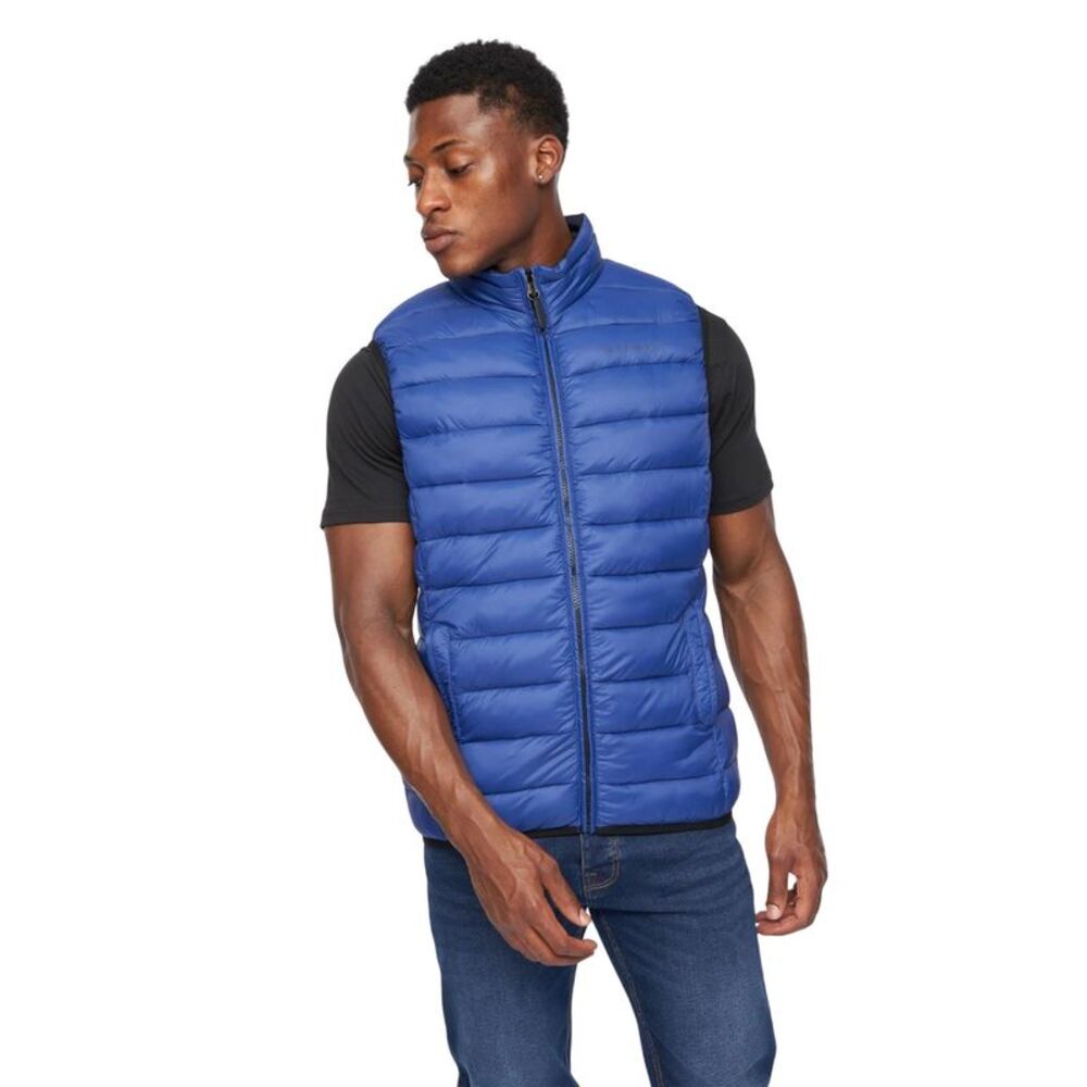Crosshatch Mens Gattering Vest / Royal Blue